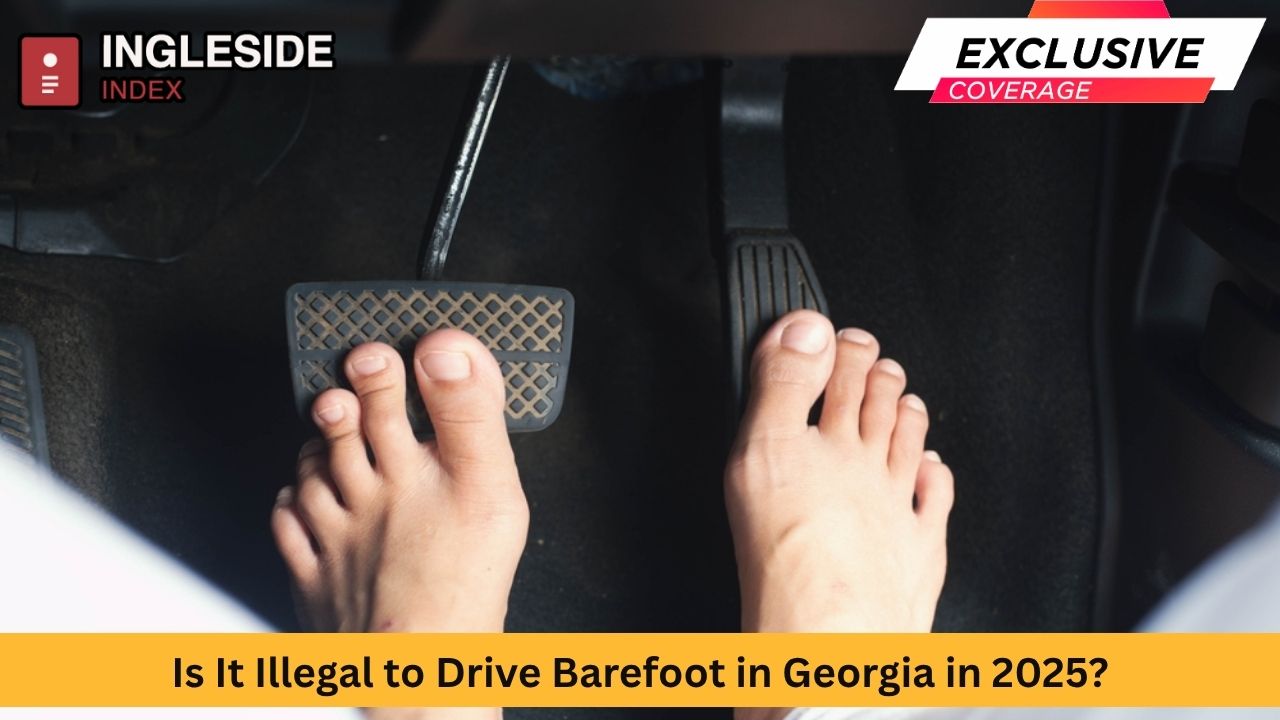 Is It Illegal to Drive Barefoot in Georgia in 2025? Here’s What the Law Says!