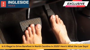 Is It Illegal to Drive Barefoot in North Carolina in 2025 Here’s What the Law Says!