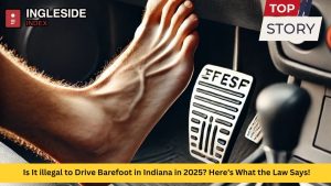 Is It illegal to Drive Barefoot in Indiana in 2025 Here’s What the Law Says!