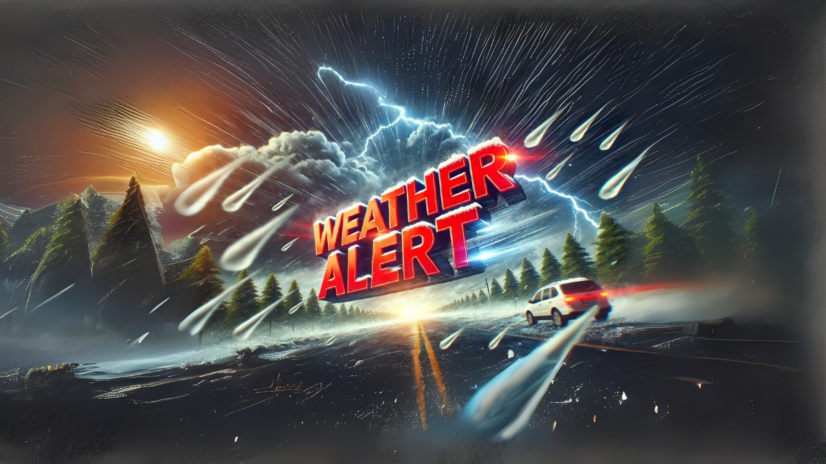 Severe Weather Alert: Thunderstorms, Hail, and High Winds Hit North Dakota Through 8 p.m. Monday