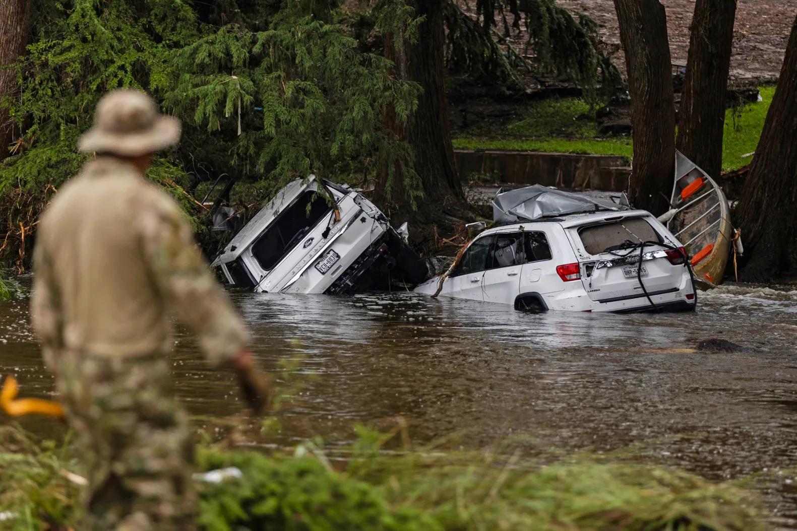 Texas Flood Victims Get Relief as Thunderstorms Taper Off 'Relief is in store'
