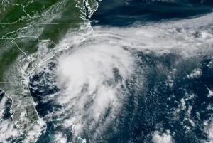 Tropical Storm Warnings Stretch to North Carolina as "Tropical Storm Chantal" Nears U.S. Coast